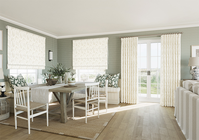 Fernswood, Walls White - Made to Measure Curtains - Image 7